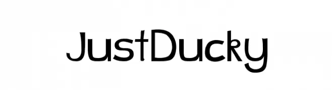 JustDucky  Скачать бесплатные шрифты