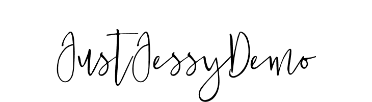 JustJessyDemo  font caratteri gratis