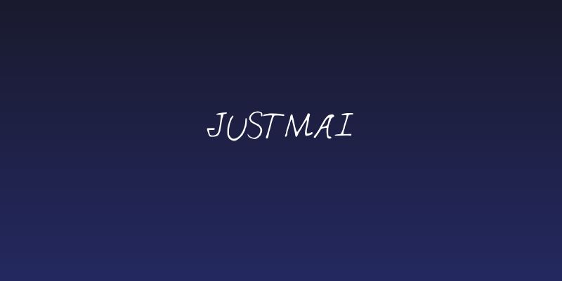 JustMai Social Header