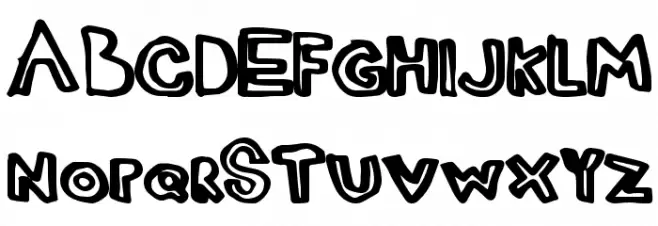 JustMarker Schriftart Groß