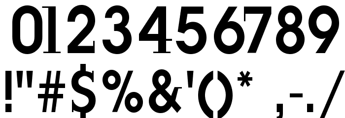 JustOldFashion-Condensed Font OTHER CHARS