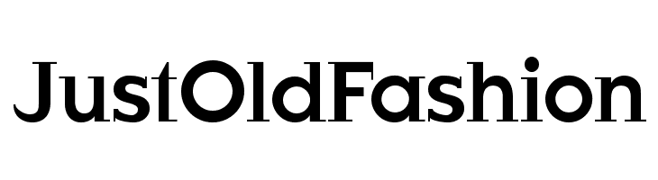 JustOldFashion Font