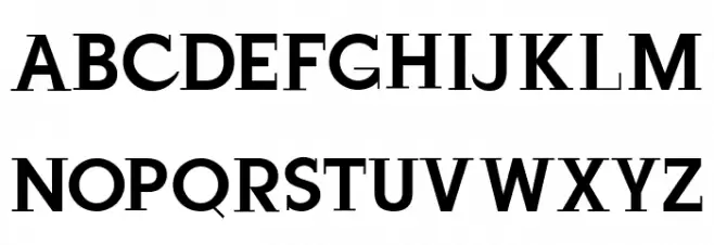 JustOldFashion Schriftart Groß