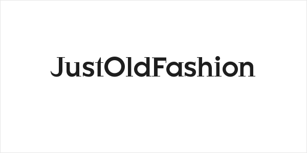 JustOldFashion Logo