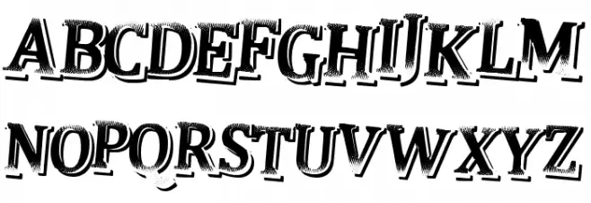 JustQuick Schriftart Groß