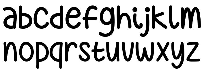 JustSayin Font LOWERCASE