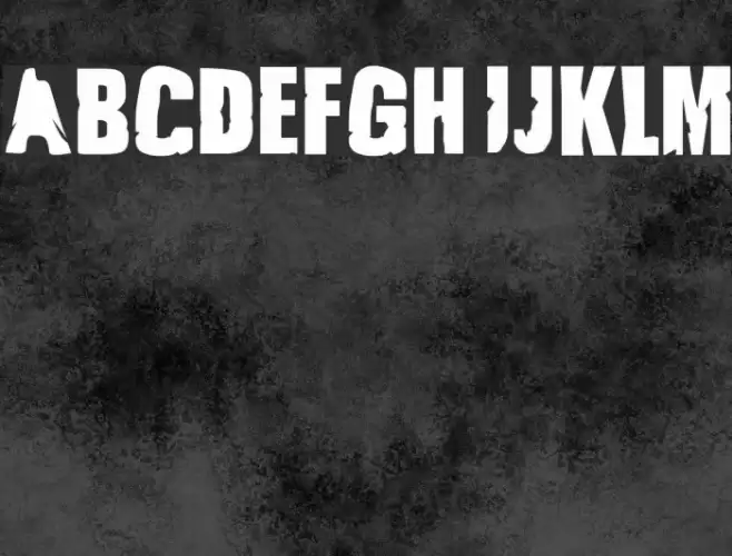 JustSmashing Fartzake Font examples