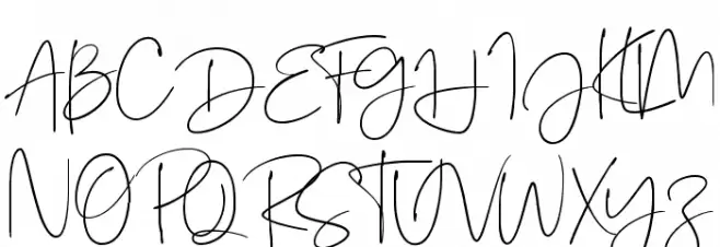 JustSunday-Bold Font OTHER CHARS