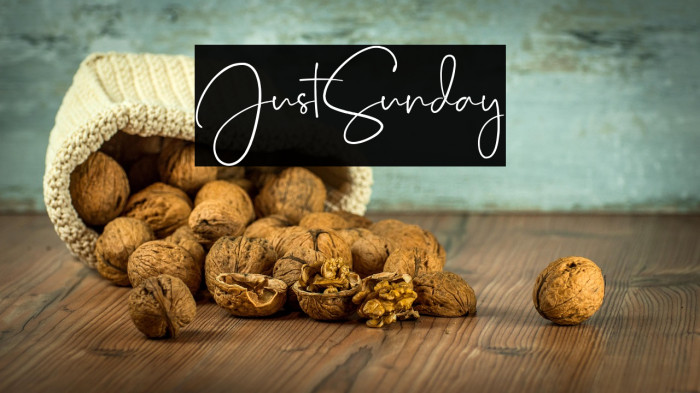 JustSunday Example 1