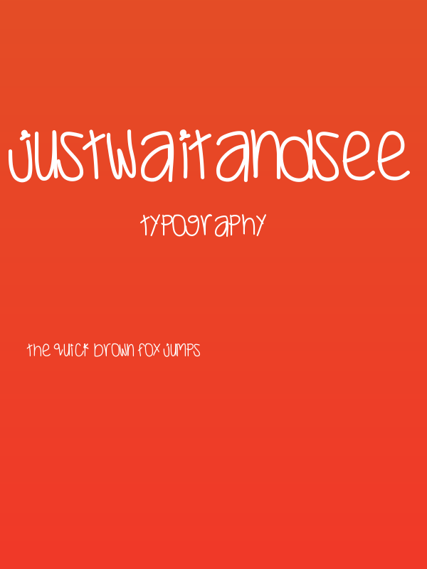 JustWaitAndSee Poster