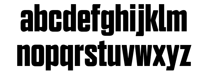Just_Dance_Bold Font LOWERCASE