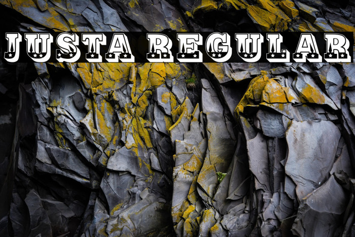 Justa Regular Example 2