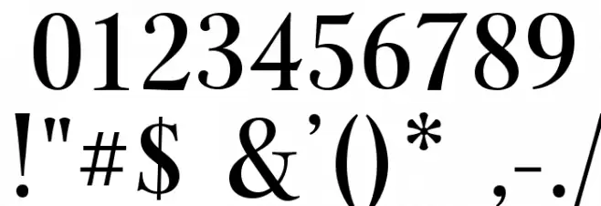 Juste Font OTHER CHARS