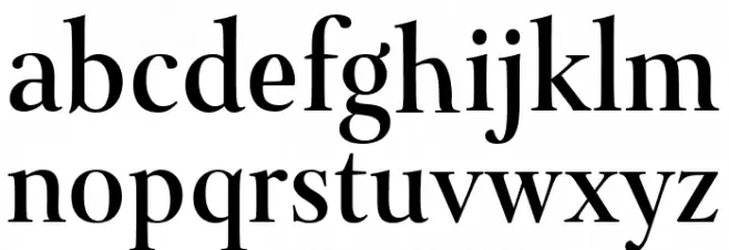 Juste फ़ॉन्ट लोअरकेस