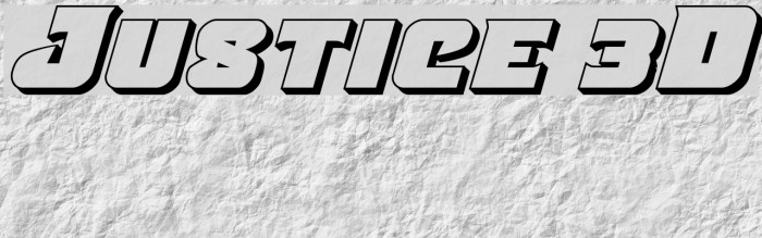 Justice 3D Example 2