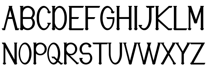 Justice Action Demo Serif Font OTHER CHARS