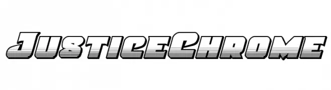 Justice Chrome  Descarca Fonturi Gratis