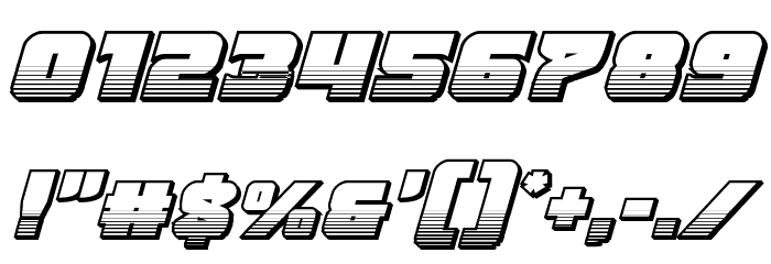 Justice Chrome Font OTHER CHARS