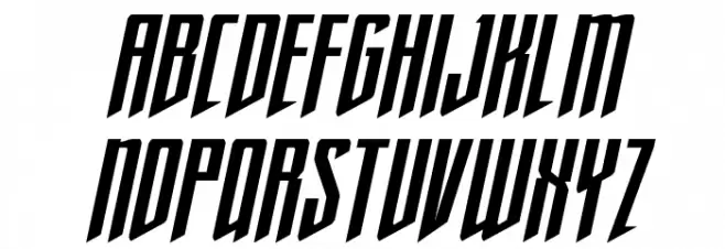 Justice Fighters Condense  Ital Schriftart Kleinbuchstaben