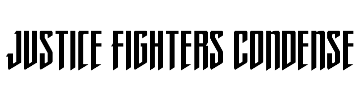 Justice Fighters Condense  font caratteri gratis