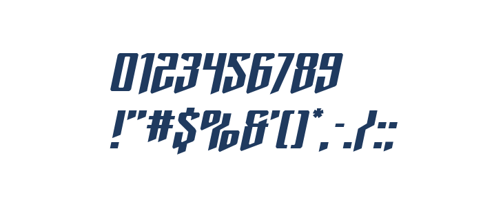 Justice Fighters Expand Italic Other Characters