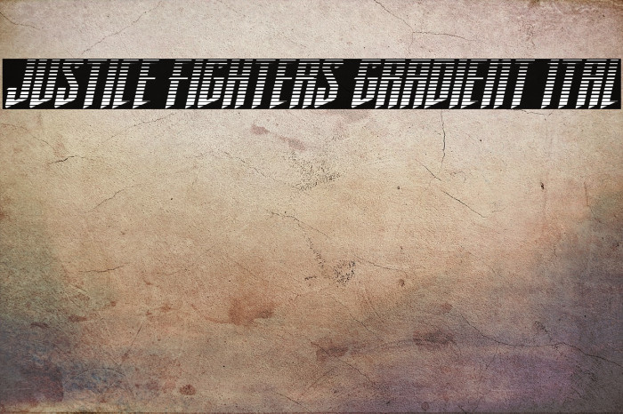 Justice Fighters Gradient Ital Example 3