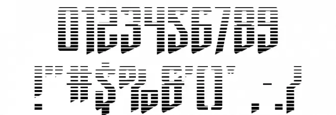 Justice Fighters Gradient Font OTHER CHARS