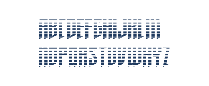 Justice Fighters Gradient Lowercase