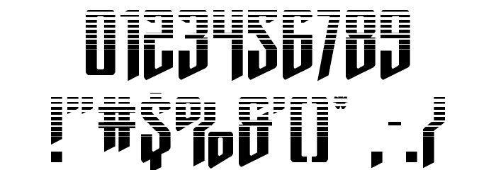 Justice Fighters Twotone Font OTHER CHARS