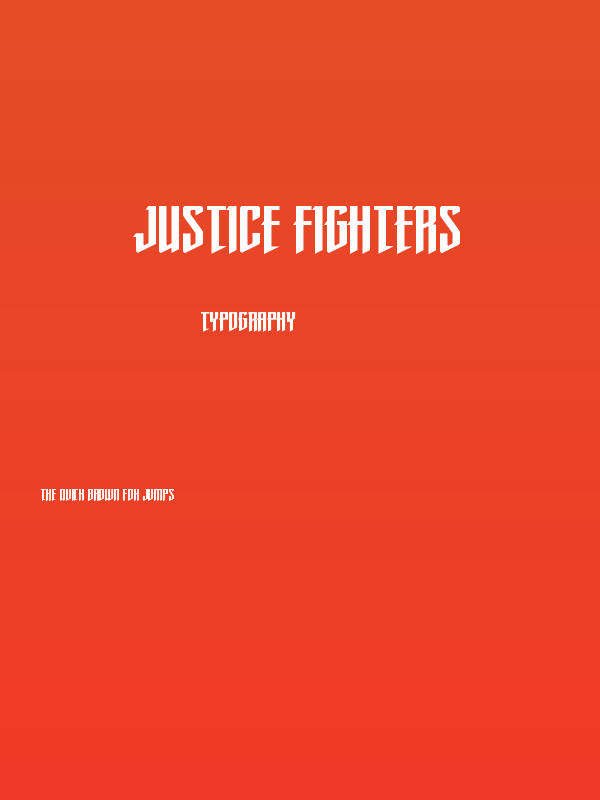 Justice Fighters Poster
