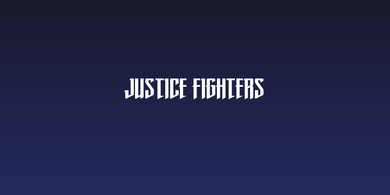 Justice Fighters Social Header