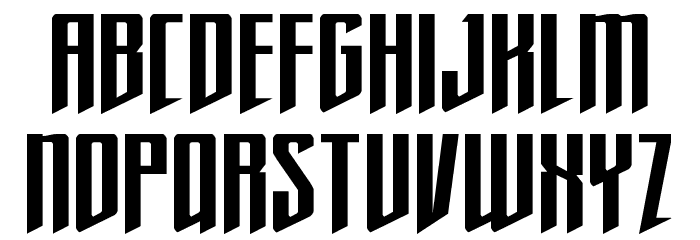 Justice Fighters Font LOWERCASE