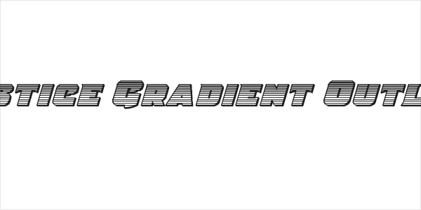 Justice Gradient Outline Logo