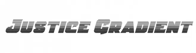Justice Gradient  les polices de caractères gratuit tlcharger