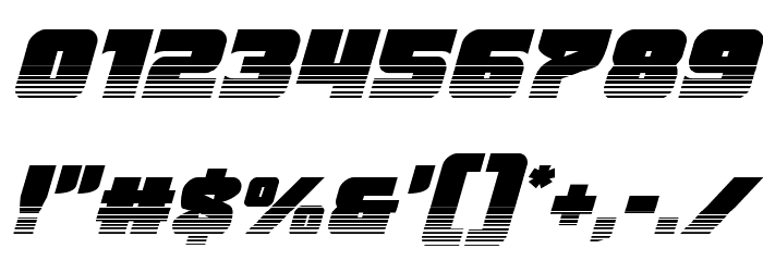 Justice Halftone Font OTHER CHARS