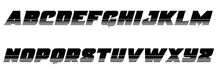 Justice Halftone Font LOWERCASE