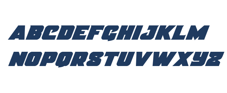 Justice Italic Lowercase