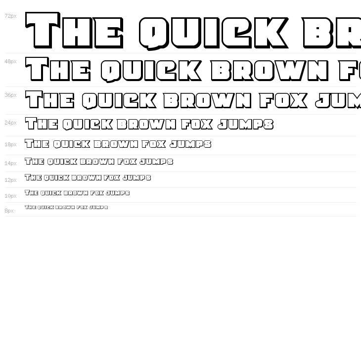 Justice Outline Straight Waterfall