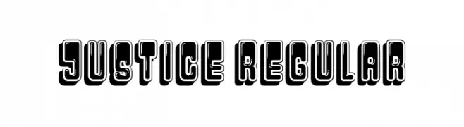 Justice Regular  Frei Schriftart Herunterladen