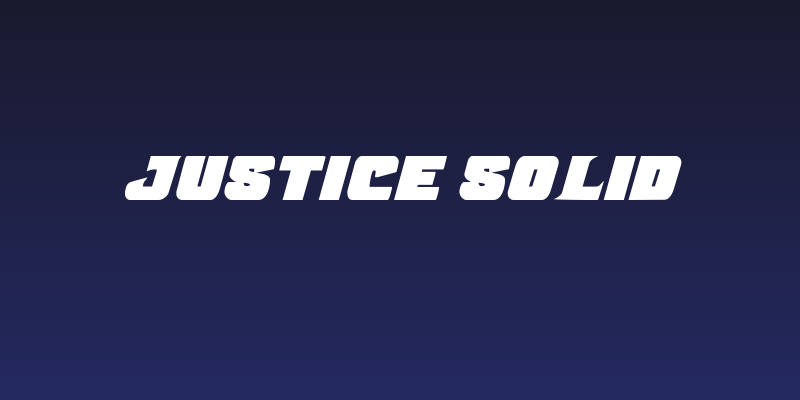 Justice Solid Social Header