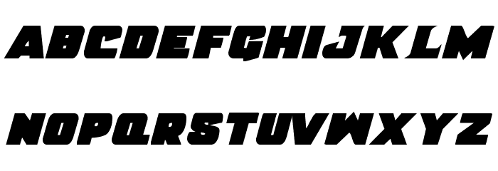 Justice Solid Font LOWERCASE