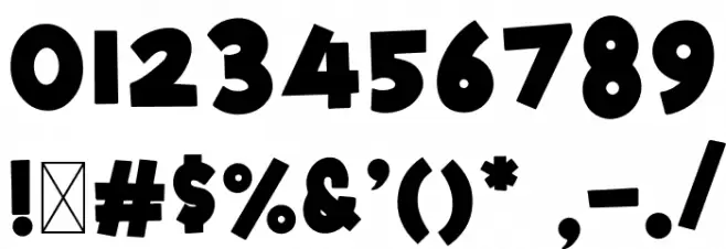 Justice Story Font OTHER CHARS