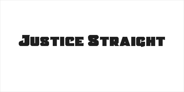 Justice Straight Logo