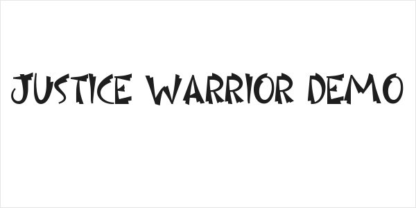 Justice Warrior Demo Logo