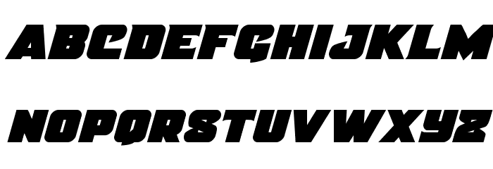 Justice Font LOWERCASE
