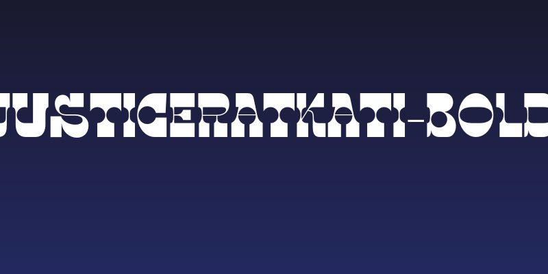 JusticeRatkati-Bold Social Header