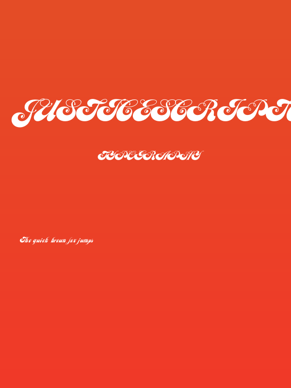 JusticeScriptOpti Poster