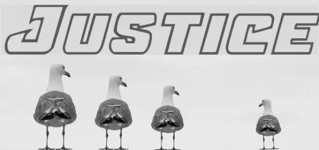 Justice Font examples
