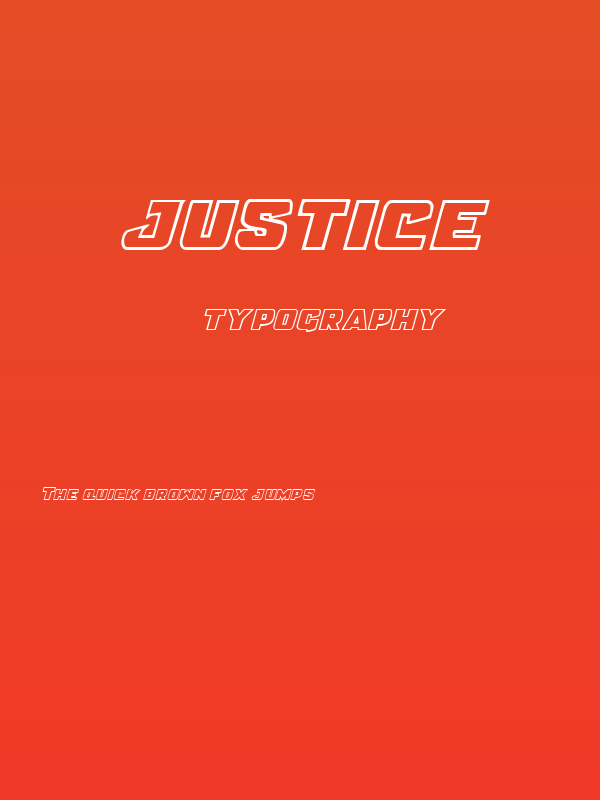 Justice Poster