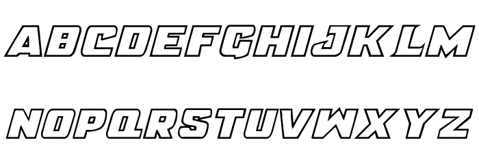 Justice Font LOWERCASE